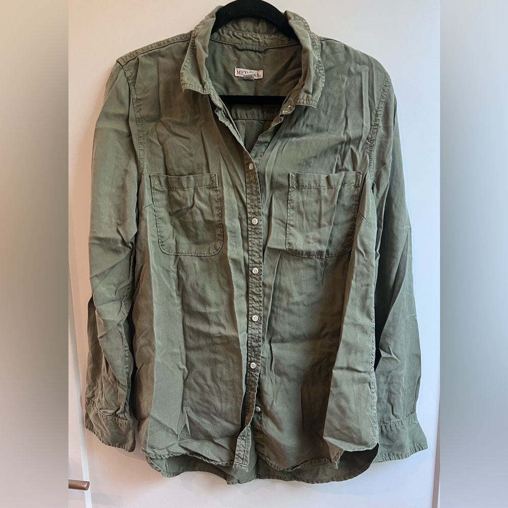 Merona Olive Green Shirt